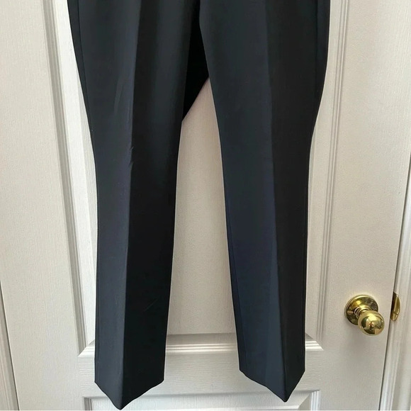 Banana Republic Pants High Rise Cropped  Flare Trousers Black Size 0 NWOT - Picture 6 of 16